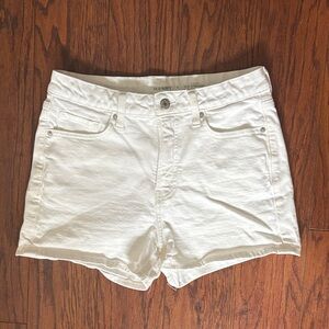 Old Navy Women's white Jean Shorts